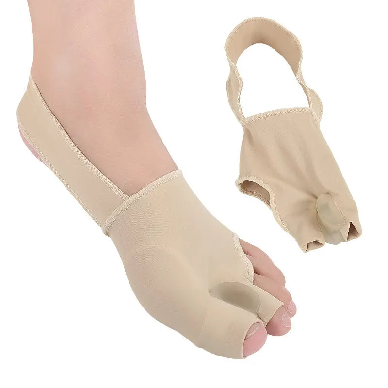 1 Pair Hallux Valgus Bunion Corrector – Silicone Gel Toe Separators & Splint for Foot Alignment & Pain Relief
