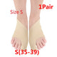 1 Pair Hallux Valgus Bunion Corrector – Silicone Gel Toe Separators & Splint for Foot Alignment & Pain Relief