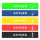 5-Level Resistance Bands for Home Yoga & Strength Training