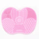 Silicone Makeup Brush Cleaner – Gel Cleaning Mat & Scrubber Pad for Foundation and Cosmetic Brushes
