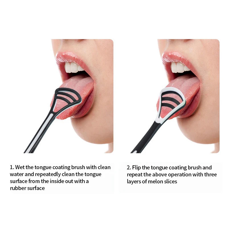 Tongue Cleaning Brush – Dental Tool for Fresh Breath and Oral Hygiene