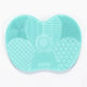 Silicone Makeup Brush Cleaner – Gel Cleaning Mat & Scrubber Pad for Foundation and Cosmetic Brushes