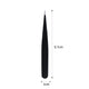 4 Pcs Professional Tweezers Set – Stainless Steel Precision Tools for Eyebrows, Facial Hair, Splinters & Ingrown Hair Removal
