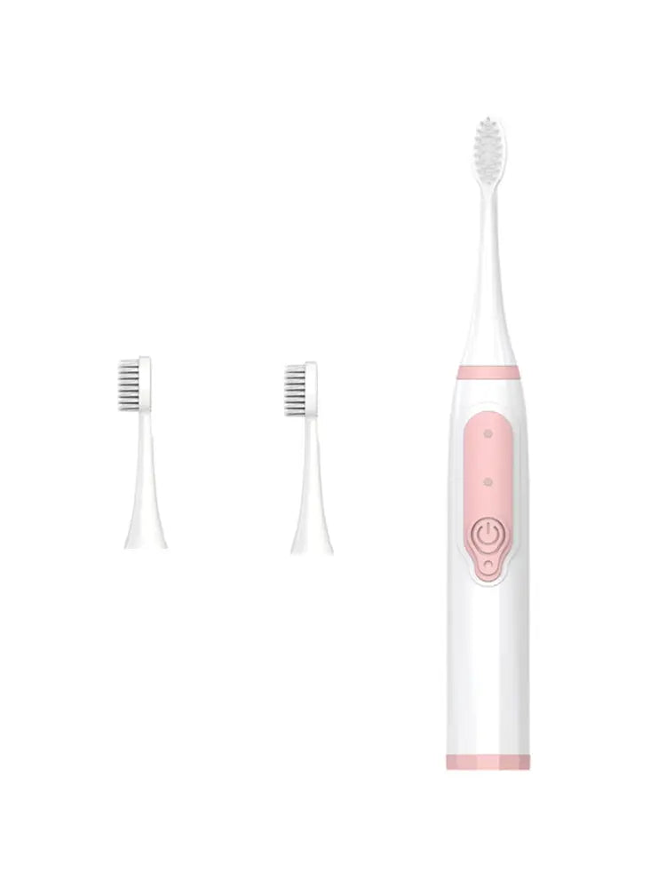 Jianpai Sonic Electric Toothbrush for Adults, Non-Rechargeable, Soft Bristles, IPX6 Waterproof