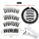 2 Pairs 3D Magnetic Eyelashes Set – 4 Magnets, Reusable False Lashes with Tweezers & Portable Makeup Storage Bag