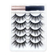 REDSIREN Magnetic Lashes & Eyeliner Kit – Reusable Magnetic False Eyelashes with 5 Pairs & 1 Tube Eyeliner