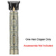 Vintage T9 Hair Clipper – Electric Rechargeable Hair Cutting Machine, Professional Men’s Shaver & Barber Trimmer (Dragon/Buddha Design)