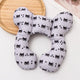 U-Shaped Baby Neck Support Pillow – Soft Headrest for Car Seat, Head Protection Cushion