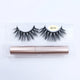 REDSIREN Magnetic Lashes & Eyeliner Kit – Reusable Magnetic False Eyelashes with 5 Pairs & 1 Tube Eyeliner