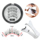 2 Pairs 3D Magnetic Eyelashes Set – 4 Magnets, Reusable False Lashes with Tweezers & Portable Makeup Storage Bag