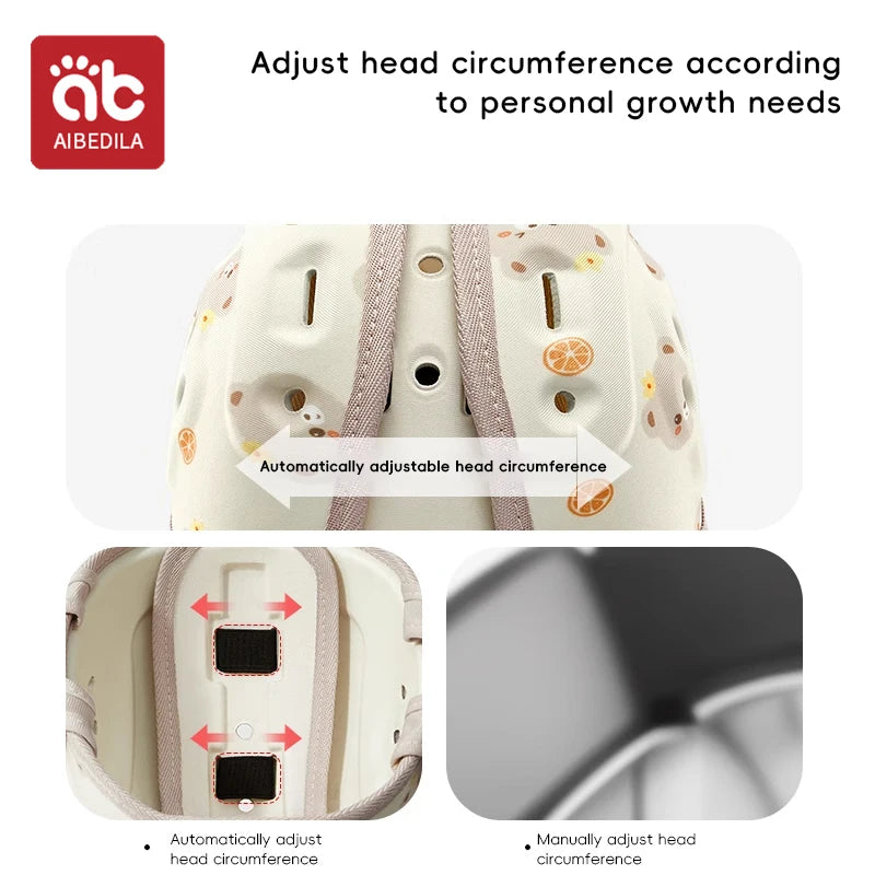 Anti-Fall Baby Hat – Toddler Head Protection Helmet for Walking & Play, Safety Cushion