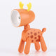 LED Night Light - Mini Folding Desk Lamp, Cute Pet Lights (Dog & Deer) Portable Night Light, Ideal Gift for Students and Living Room Decor