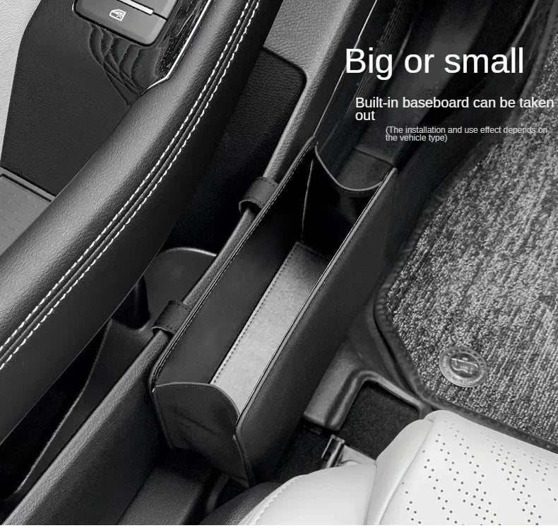 Car Trash Can - Foldable Car Door Storage Box, Seat Back Hanging Storage Bag for Car Interior Organization