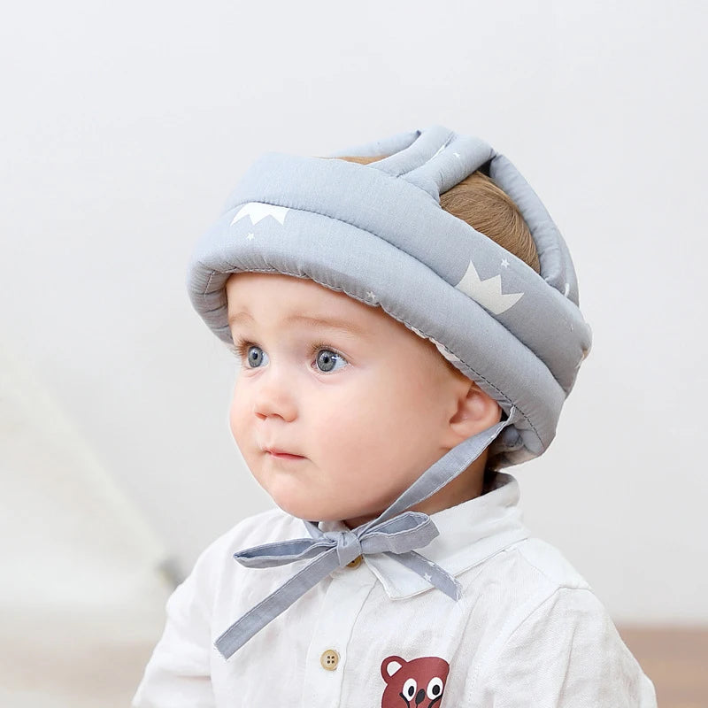 Toddler Baby Head Protection Pillow – Soft Cotton Anti-Fall Safety Cap, Learn to Walk Crash Cushion, Infant Head Care Helmet