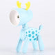 LED Night Light - Mini Folding Desk Lamp, Cute Pet Lights (Dog & Deer) Portable Night Light, Ideal Gift for Students and Living Room Decor