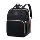 Lightweight Portable Mommy Bag with Folding Crib – Large Capacity Travel Baby Backpack