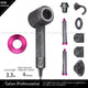 Professional Leafless Hair Dryer – Negative Ionic with Flyaway Attachment, Premium Multifunction Salon Styling Tool