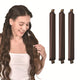 Heatless Hair Curlers Satin Curling Rod Headband – No Heat, Soft Foam Rollers for Overnight Curls, Comfortable Styling Tools