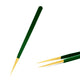Green Stainless Steel Eyelash Tweezers – Anti-Static, Non-Magnetic Professional Tweezer for 3D Lash Extensions
