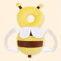 Little Bee Baby Head Protection Pillow – Breathable Anti-Fall Hat for Toddlers, Soft Plush Cushion, Christmas Gift for Baby