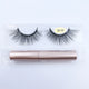 REDSIREN Magnetic Lashes & Eyeliner Kit – Reusable Magnetic False Eyelashes with 5 Pairs & 1 Tube Eyeliner
