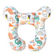 Cartoon Print U-Shaped Pillow for Babies – Neck Protection Travel Pillow for Strollers, Baby Head Shaped Pillow for 0-3 Years