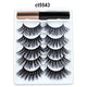Magnetic Lashes Kit – 5 Pairs Reusable Magnetic False Eyelashes with Eyeliner & Applicator for Natural Look