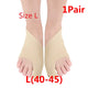 1 Pair Hallux Valgus Bunion Corrector – Silicone Gel Toe Separators & Splint for Foot Alignment & Pain Relief