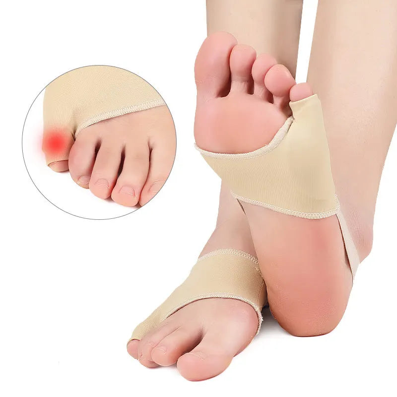 1 Pair Hallux Valgus Bunion Corrector – Silicone Gel Toe Separators & Splint for Foot Alignment & Pain Relief