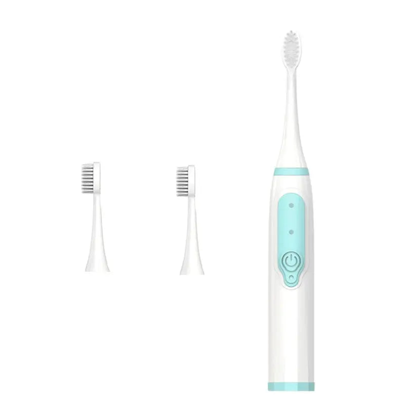 Jianpai Sonic Electric Toothbrush for Adults, Non-Rechargeable, Soft Bristles, IPX6 Waterproof