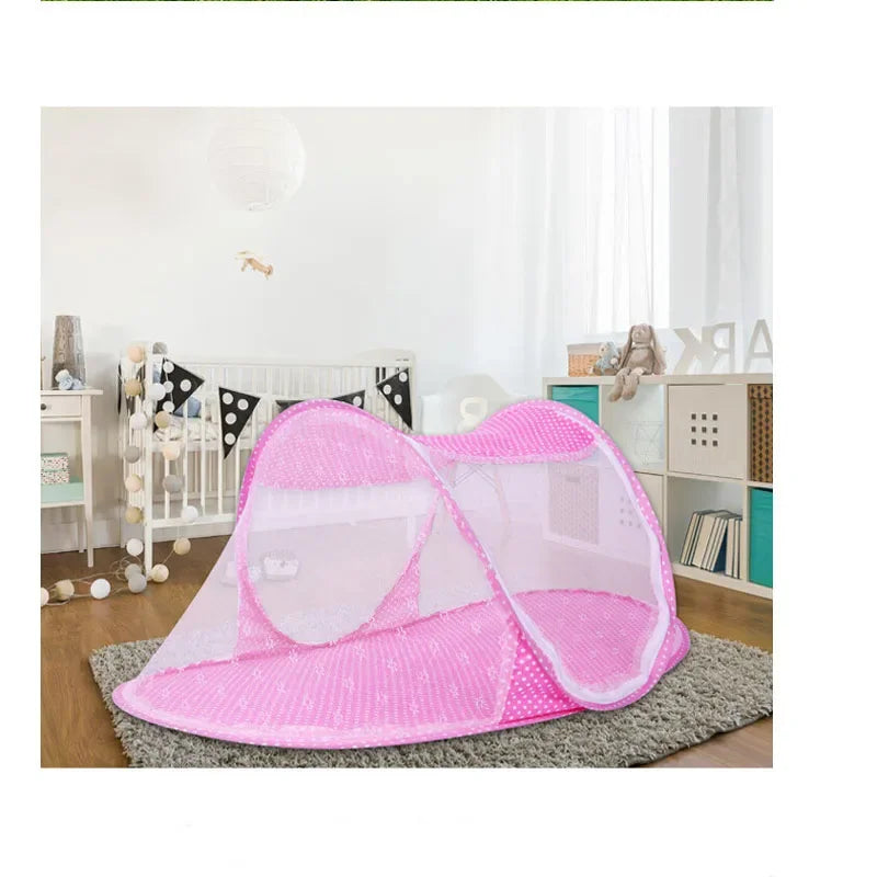 Portable Foldable Baby Mosquito Net – Travel Bed Net for Newborns & Infants, Sleep Tent