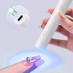 Mini Handheld Nail Enhancement Lamp – Wireless Gel Polish Curing & Drying Lamp, Small & Convenient Design