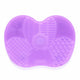 Silicone Makeup Brush Cleaner – Gel Cleaning Mat & Scrubber Pad for Foundation and Cosmetic Brushes
