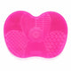 Silicone Makeup Brush Cleaner – Gel Cleaning Mat & Scrubber Pad for Foundation and Cosmetic Brushes