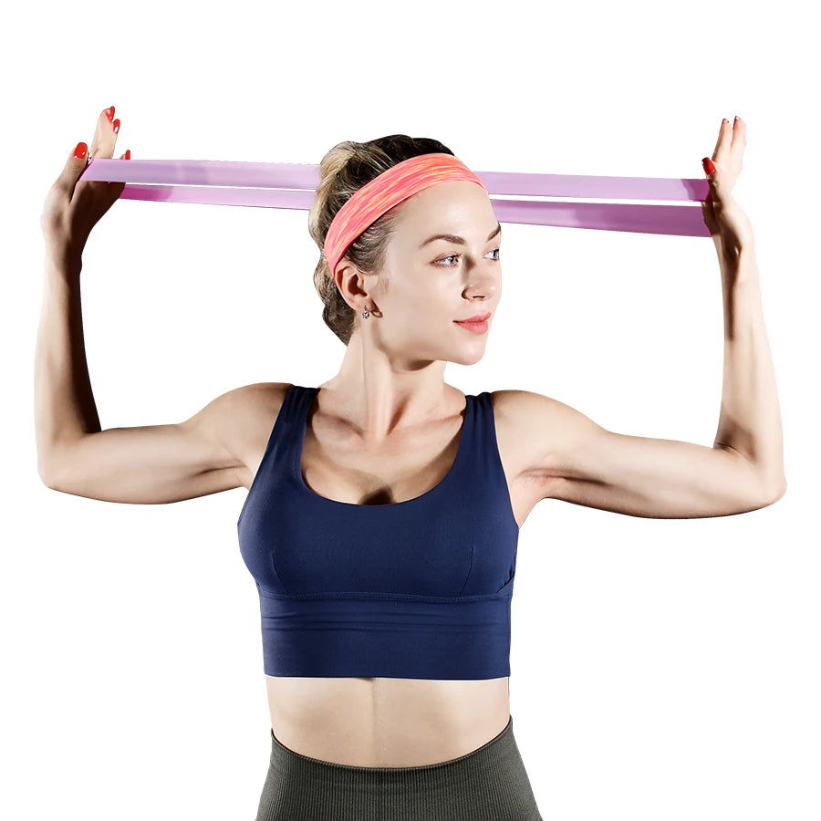 5-Level Resistance Bands for Home Yoga & Strength Training