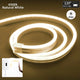 Neon LED Light Strip with Gesture Sensor Dimmer Switch - USB Powered, Waterproof, Flexible Neon Sign for Room Decoration
