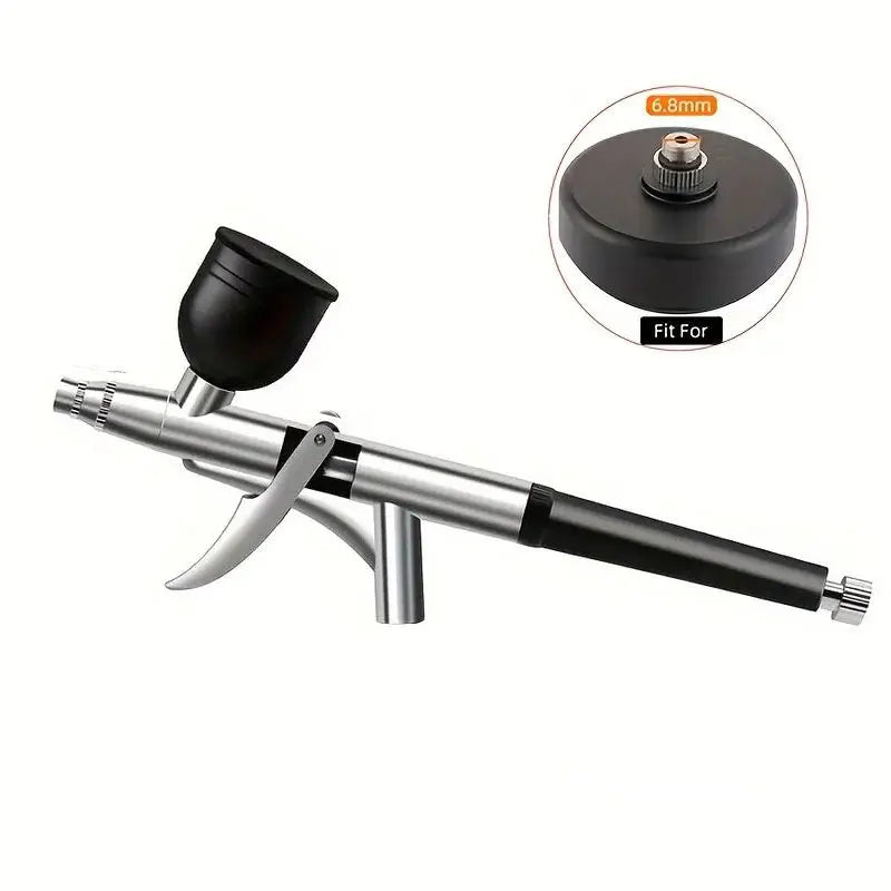 Multifunctional Inkjet Airbrush Set – Manual Metal Airbrush for Tattoos, Nail Art & DIY Projects