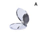 Compact Round Makeup Mirror – Magnifying Cosmetic Mirror for Purse, Travel, Home & Office Use