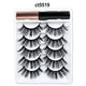Magnetic Lashes Kit – 5 Pairs Reusable Magnetic False Eyelashes with Eyeliner & Applicator for Natural Look