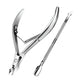 Manicure Set Tool – Steel Cuticle Scissors, Dead Skin Fork, Nail Clipper & Pusher for Nail Cleaning & Pedicure Care