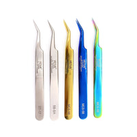 Vetus Original 5B Style Tweezers – Hyperfine Anti-Acid, Non-Magnetic ESD Tweezers for Eyelash Extensions & Nail Art