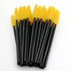 50 Pcs Eyelash Makeup Brushes – Diamond Handle Crystal Mascara Wands