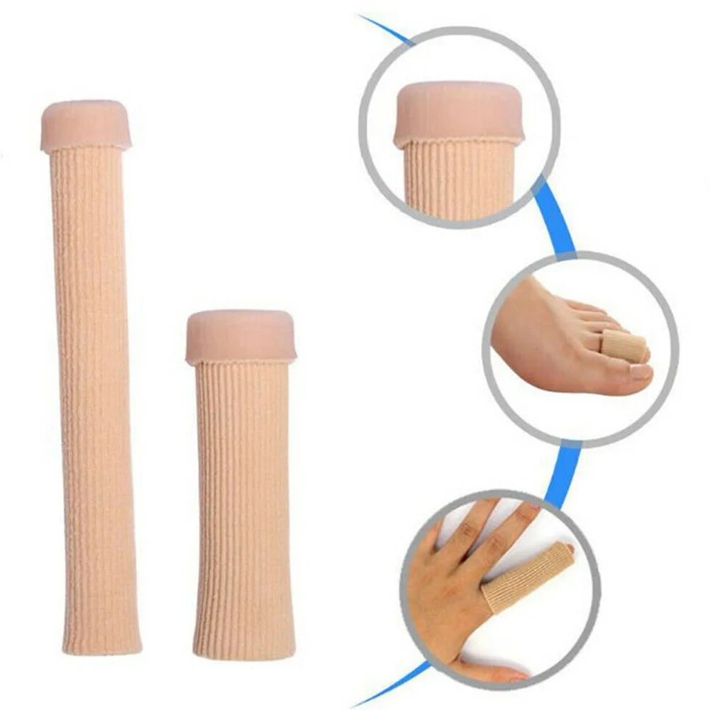 1 Pc Fabric Finger/Toe Protector – Soft Separator Tube for Pain Relief & Callus Protection