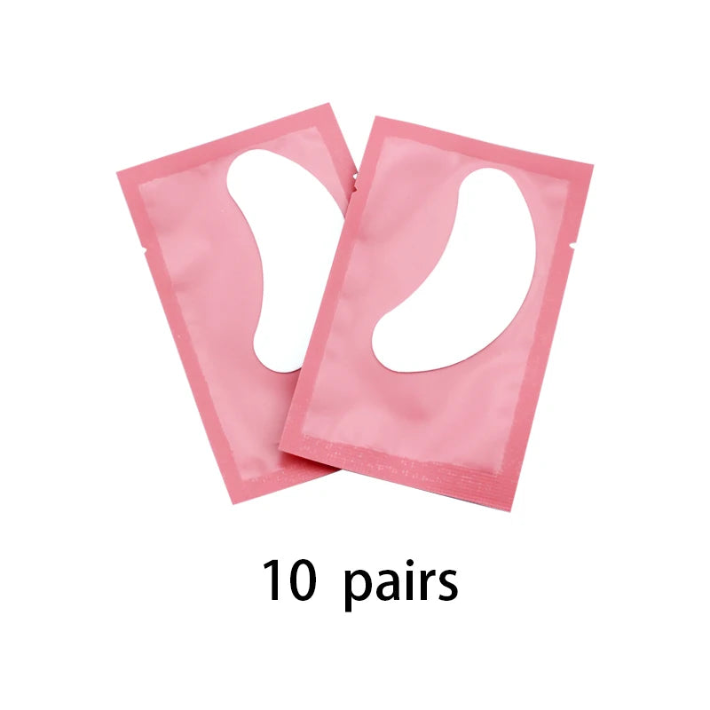 Eyelash Extension Paper Make Up Patches Tips Under Eye Pads Grafted Eye Stickers Lash Extension Eye Makeup Tool 10/50/100 Pairs