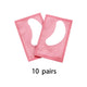 Eyelash Extension Paper Make Up Patches Tips Under Eye Pads Grafted Eye Stickers Lash Extension Eye Makeup Tool 10/50/100 Pairs