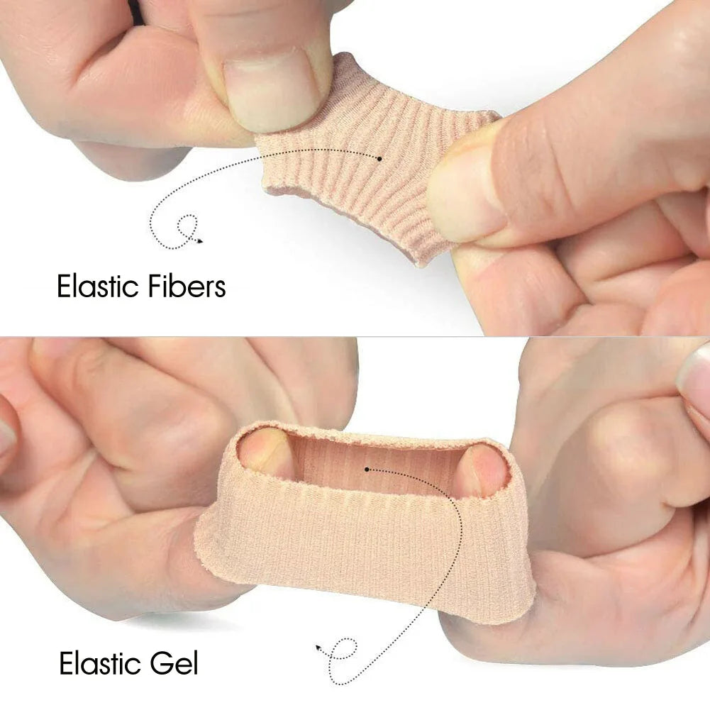 Fabric Toe & Finger Protector - Soft Bandage for Pain Relief & Callus Care