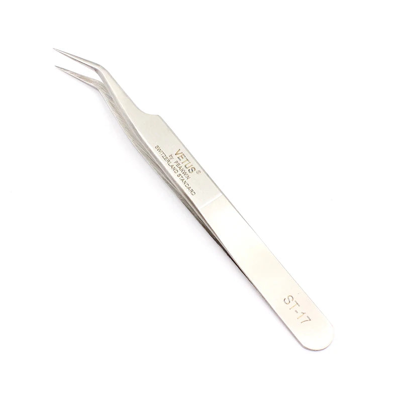 Vetus Original 5B Style Tweezers – Hyperfine Anti-Acid, Non-Magnetic ESD Tweezers for Eyelash Extensions & Nail Art