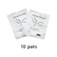 Eyelash Extension Paper Make Up Patches Tips Under Eye Pads Grafted Eye Stickers Lash Extension Eye Makeup Tool 10/50/100 Pairs