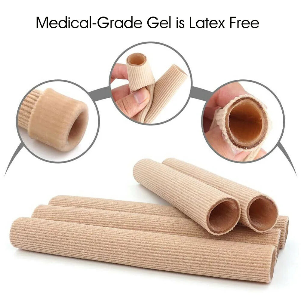 1 Pc Fabric Finger/Toe Protector – Soft Separator Tube for Pain Relief & Callus Protection