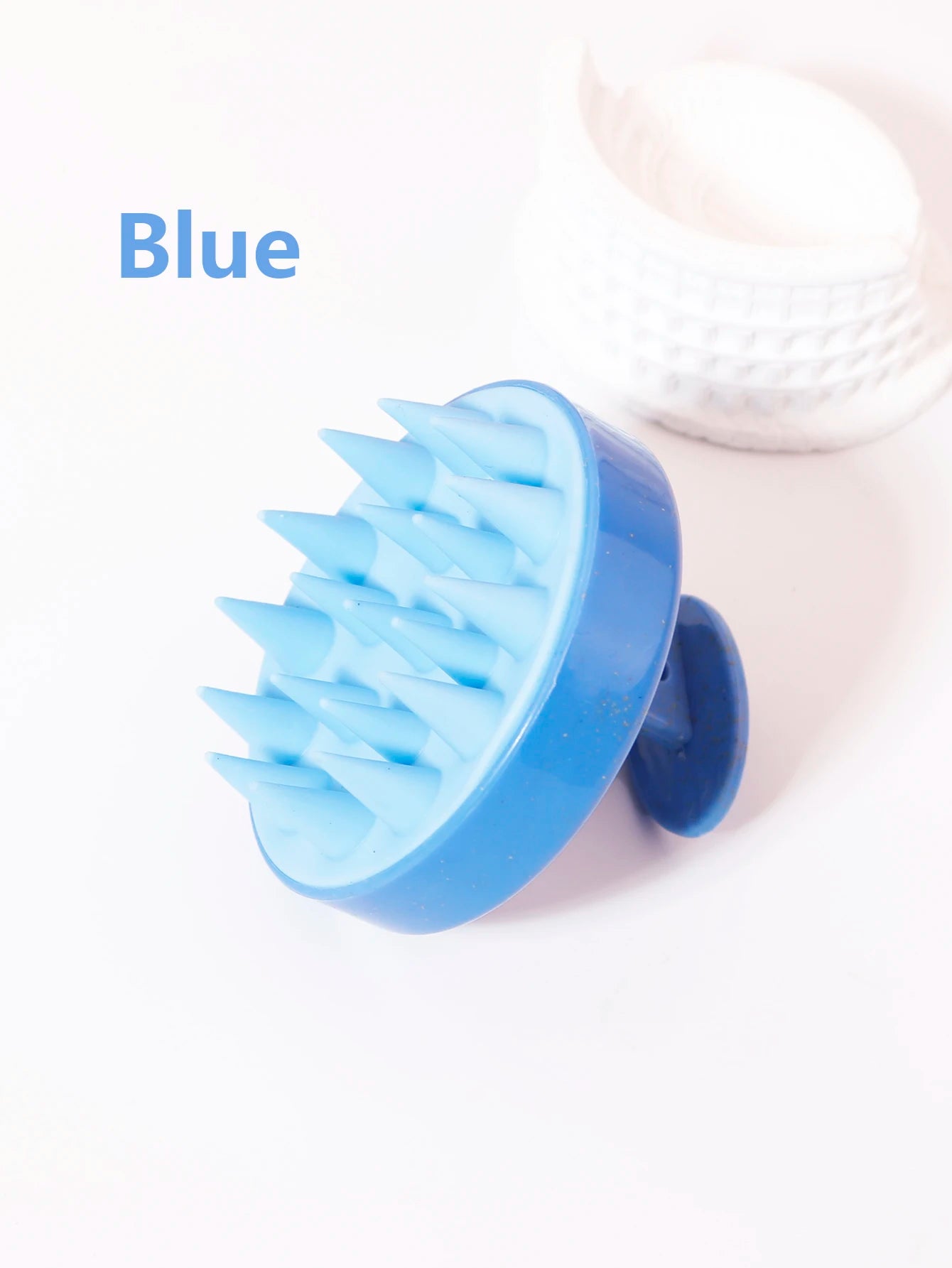Silicone Scalp Massage Comb – Soft Hair Wash Brush for Wigs, Body Massage & Shower SPA